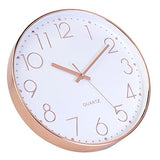 Modern 12" Battery Operated Silent & Non-Ticking Wall Clock Quality